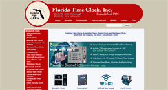 Desktop Screenshot of floridatimeclock.com